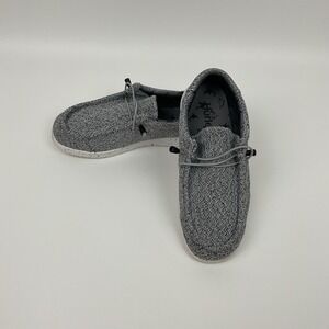 Hurley Melky Loafer Mens Gray Knit Casual Lightweight Travel Comfort‎ 6